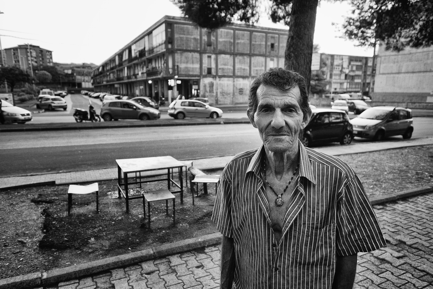 Monte Po: gli abitanti del quartiere